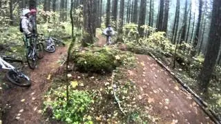 Cottage Grove HS MTB Bike Club work party and ride