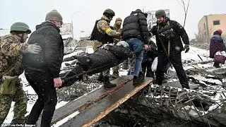 Russian occupiers fired at an elderly man from a tank.