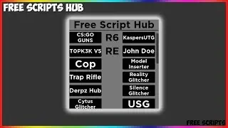 ROBLOX Script Showcase Free Script Hub