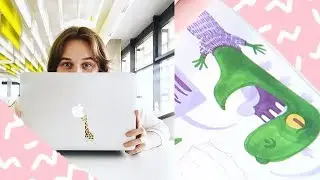 Рабочий день фрилансера иллюстратора и блогера + SPEEDPAINT | 18.05.18 VLOG