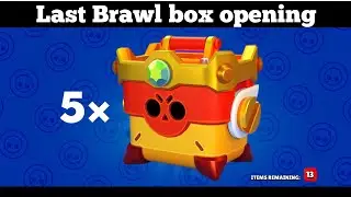 Last Brawl Box Opening | 10 Megabox & 5 Omega box Opening | Brawl Stars