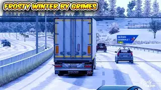 Frosty Winter v9.1 Mod By Grimes For ETS2 1.44 | ETS2 1.44 MODS