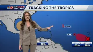 As Kirk continues path toward major hurricane, NHC monitors Invest 91-L, Caribbean disturbance, more