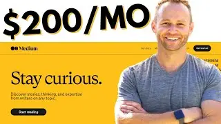 How to Make Money on Medium: GET PAID to Write $200-500+/mo Part Time