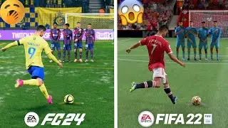 FIFA 22 Had BROKEN PHYSICS 👀 | FreeKicks Compilation | Part-4 | PS5