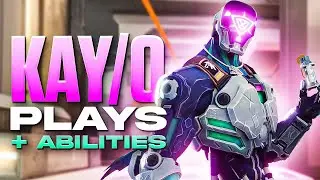 NEW AGENT KAY/O OUTPLAYS! - 'KAY/O' Abilities Guide & Gameplay - VALORANT