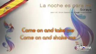 Soraya - "La Noche Es Para Mí" (Spain) - [Karaoke version]