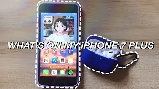 🦋 AESTHETIC WHATS ON MY iPHONE 7 PLUS 2020 * iOS 14.5 edition + must have apps for productivity *🦋