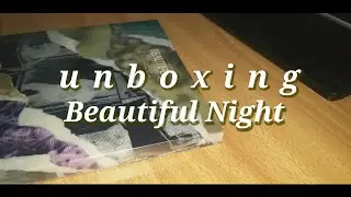 little asmr unboxing of yesung's  beautiful night