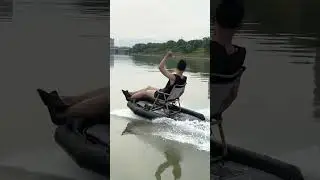 suring today , Chinese Electric Surfboard, Surfing Demo  