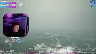 Going Deep In The Wake Of The Rig!