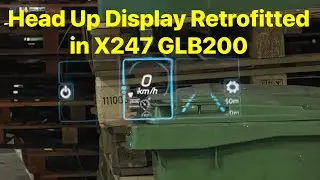 HUD Head Up Display Retrofitted In X247 GLB
