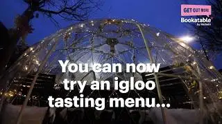 Winter Garden Dining Domes at inamo Camden