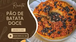 Pão de Batata Doce e Aveia - SUPER FÁCIL
