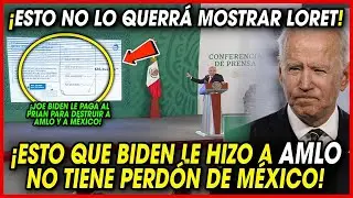 ¡𝐀𝐌𝐋𝐎 𝐄𝐗𝐏𝐋𝟎𝐓𝐎! 𝐄𝐗𝐇𝐥𝐁𝐄 𝐚 𝐉𝐨𝐬𝐞 𝐁𝐢𝐝𝐞𝐧 𝐩𝐨𝐫 𝐩𝐚𝐠𝐚𝐫 𝐌𝐈𝐋𝐋𝐎𝐍𝐄𝐒 𝐚𝐥 𝐏𝐑𝐈𝐀𝐍 𝐩𝐚𝐫𝐚 𝐃𝐄𝐒𝐓𝐑𝐔𝐥𝐑𝐋𝐎 ¡𝐌𝐞́𝐱𝐢𝐜𝐨 𝐀𝐭𝐞𝐧𝐭𝐨!