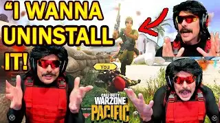 DrDisrespect Almost UNINSTALLS Caldera & Explains Why! (Warzone's NEW Map!)