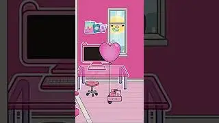 Розовая спальня для девочек/ часть 1/ Тока Бока/ Toca Boca