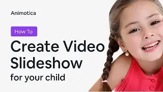 How to Make Video Slideshow For Your Baby (Windows 10 Slideshow Maker)