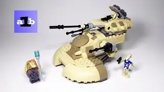LEGO STAR WARS 75080 AAT Time Lapse Build