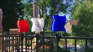 windmill helix Red White and Blue