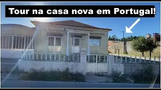 TOUR NA CASA NOVA EM PORTUGAL 🏠🇵🇹 Vamos mudar muita coisa!