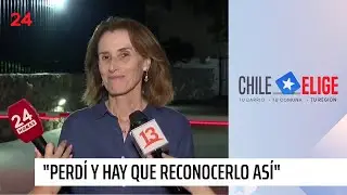 Marcela Cubillos admite derrota en Las Condes: “Perdí y hay que reconocerlo así”