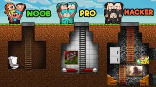 Secret Family SAFE House! (Noob vs PRO vs Hacker)