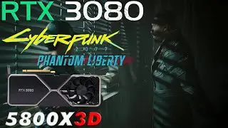 RTX 3080 + 5800X3D - Cyberpunk 2077 | 1440P Path Tracing - FSR 3 Frame Generation Mod | DLSS Quality