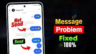 Tiktok message not send | Tiktok message not sending & receiving problem | Tiktok message problem 