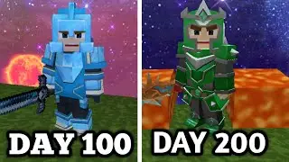 I Spent 200 DAYS in Blockman Go SkyBlock