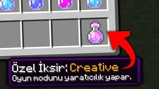 Minecraft ama ÖZEL İKSİRLER VAR!