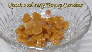 Quick & Easy erythritol Honey candies