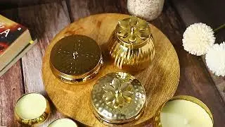 Asian Aura Premium Metal Urli Candles