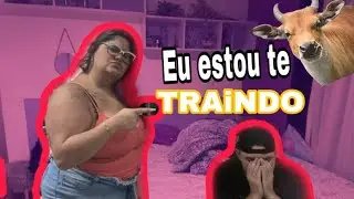 FALEI QUE TRAI MEU NAMORADO ELE CHOROU 😭(trolagem)