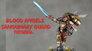 How to paint Blood Angels Sanguinary Guard