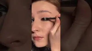Чёрный макияж с блёстками🖤 #макияжспб #макияжсблестками #makeupartist