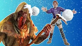 I trolled killers with snowballs the entire game..