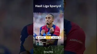 Ngeri!!! Barcelona Pesta Goal #hasilbolatadimalam #barcelona #laliga #ligaspanyol #vidio