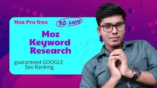 How to use the Moz Keyword Research Premium tools free
