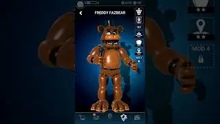 I got Freddy fazbear in fnaf AR