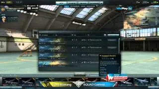 Большой Осенний Турнир 2013 полуфинал RED Mustang vs SQUAD Gamma
