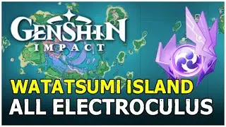 All 21 Watatsumi Island Electroculus Locations | Genshin Impact