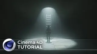Cinema 4D & Octane Tutorial - Mystery Man Everyday Render with Volumetric Lighting