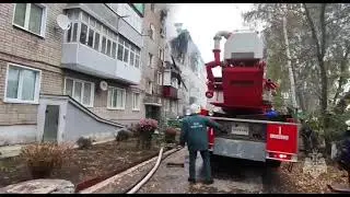 Пожар в многоквартирном доме в Тамбовской области ликвидировали на площади 150кв/м.