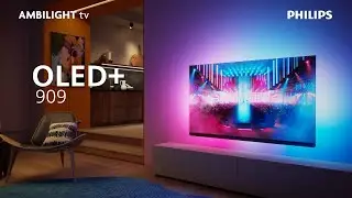 Philips OLED909 | 4K Ambilight TV (vierzijdig) | Bowers & Wilkins | Google TV | Het beste van OLED+