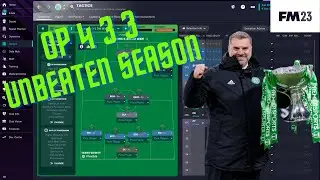 OP Unbeaten 433 FM23 Tactic | We Won It All
