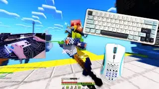 Keyboard + Mouse Sounds ASMR w/ raytracing | Hypixel Bedwars