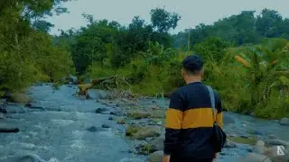 CINEMATIC ALAM | SINEMATIK SORE DI SUNGAI | PEMANDANGAN ALAM SEJUK