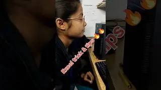 Excel trick & tips 🔥🔥#shorts #viral #excel #computer #