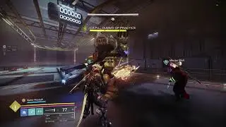 Destiny 2 - Wolfsbane DPS test - 2 player dealing 10.000 DPS